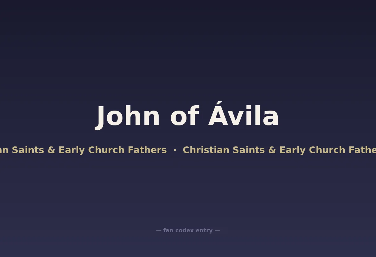 John of Ávila